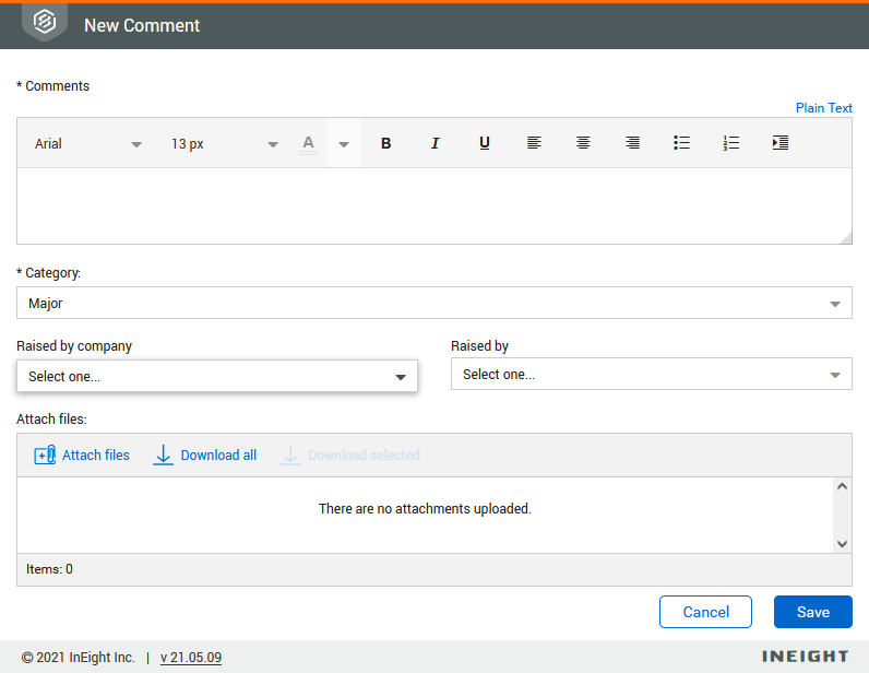 InEight Document - Reviewing Documents