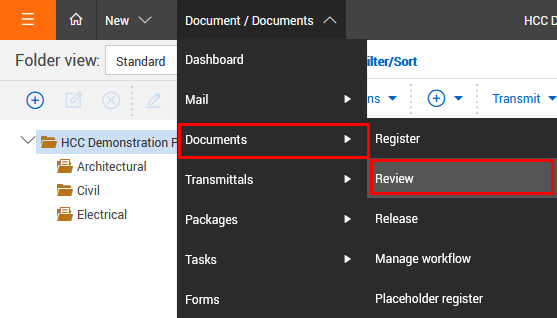 InEight Document - Reviewing Documents