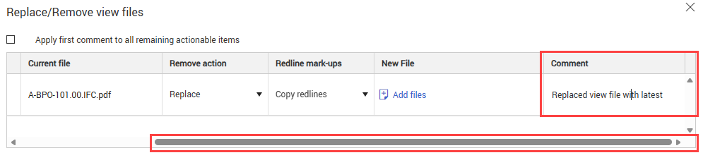 InEight Document - Replacing and Removing View Files