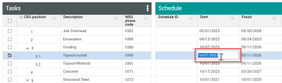 A screenshot of a schedule

Description automatically generated